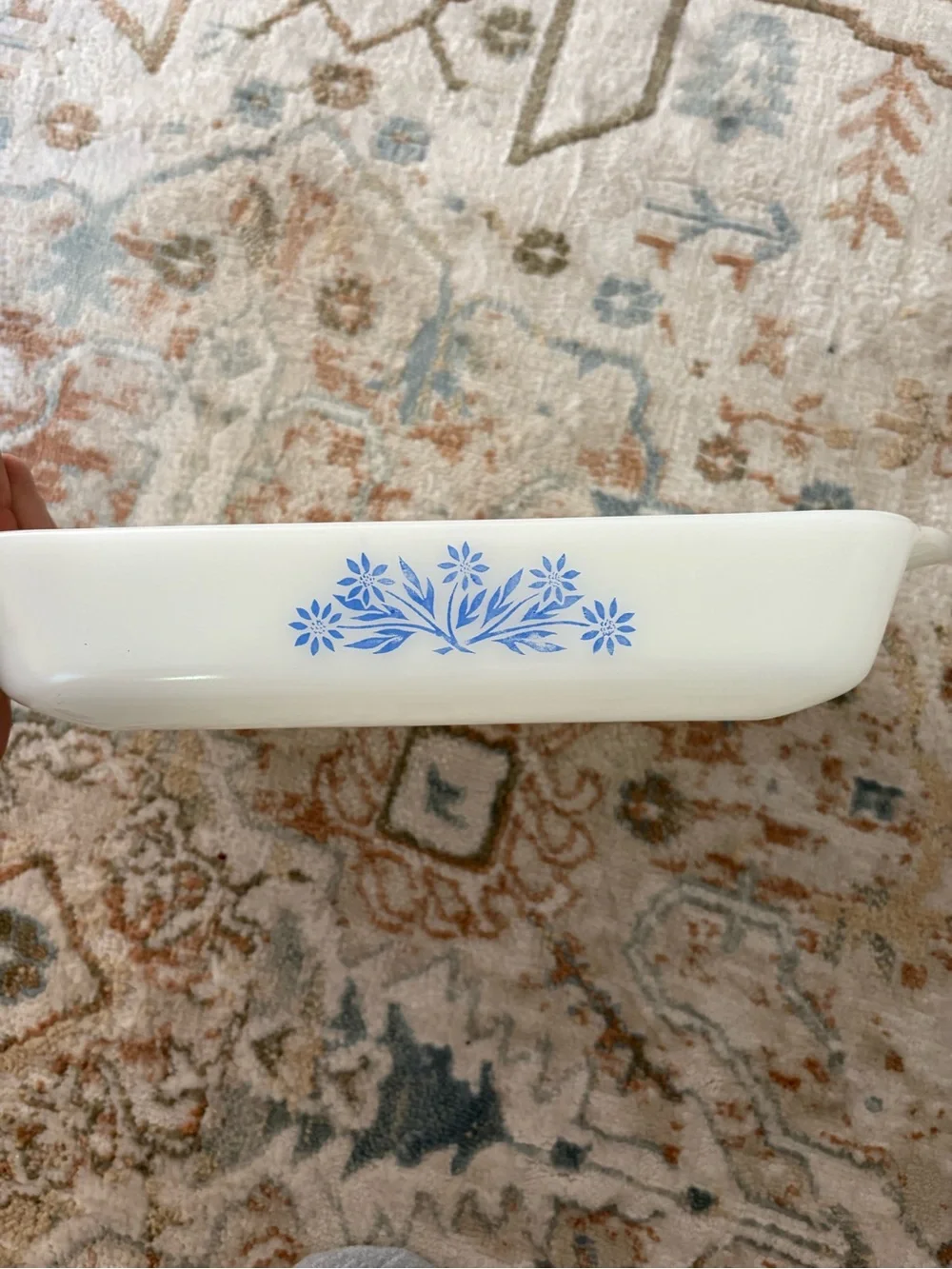 Anchor Hocking White Milk Glass Dish